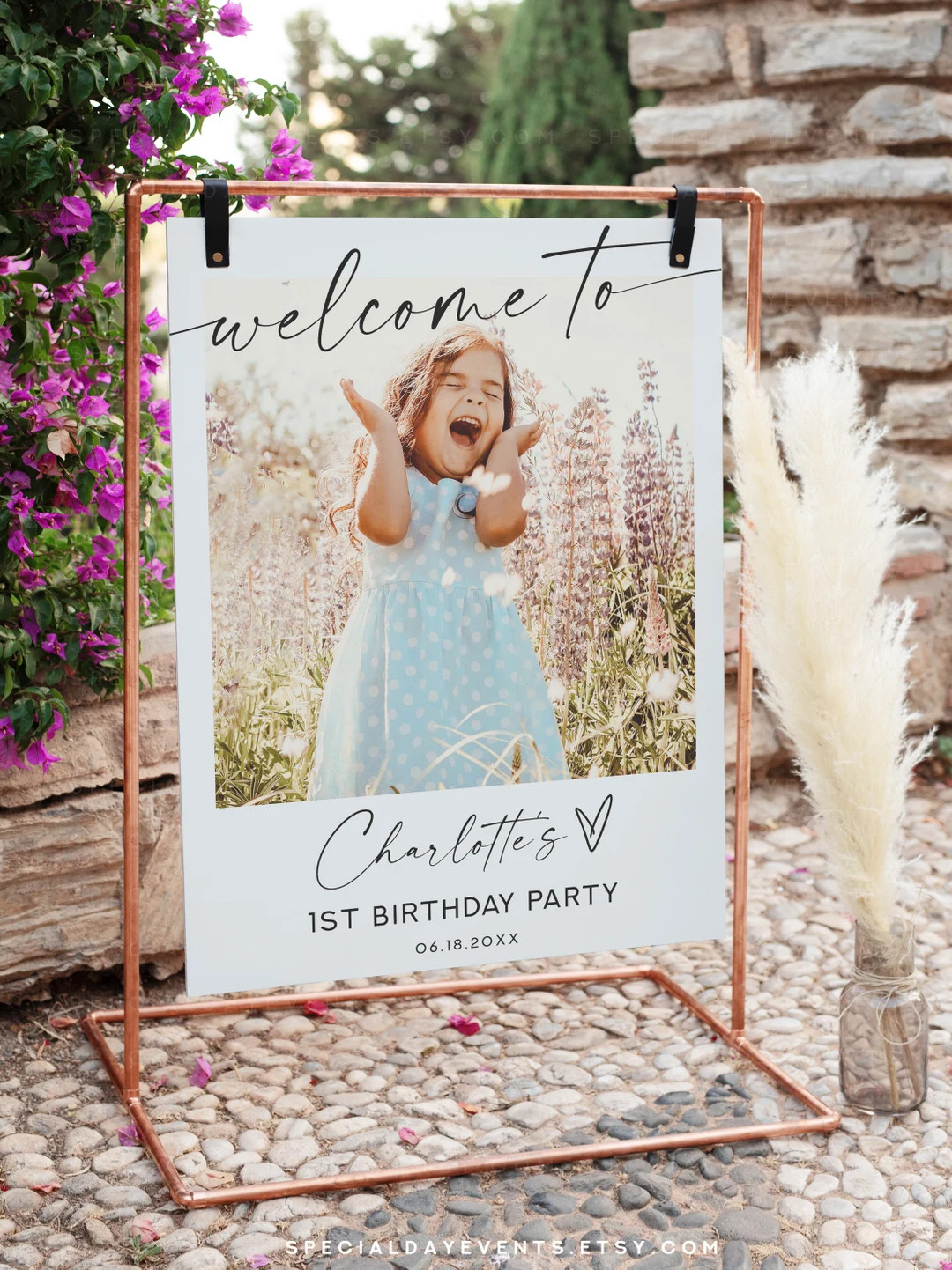 Birthday Party Welcome Sign, Birthday Welcome Sign Photo, Birthday Party sign, Party Welcome Sign... | Etsy (US)