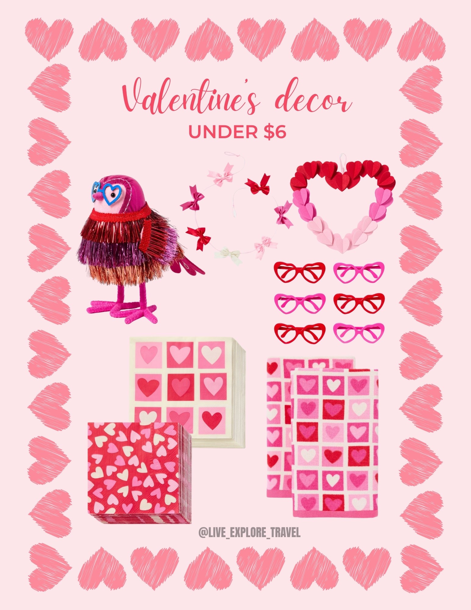 Valentine’s Day decor on a budget: My $6 picks! 

Valentines Day decor, holiday decor, valentines day 

#LTKHome #LTKSaleAlert