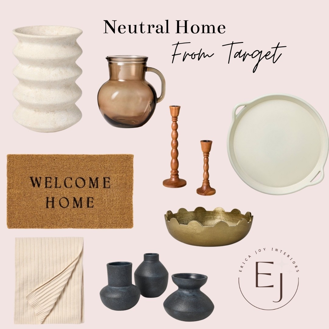Neutral home decor from Target!  

#LTKHome #LTKFindsUnder100 #LTKSeasonal