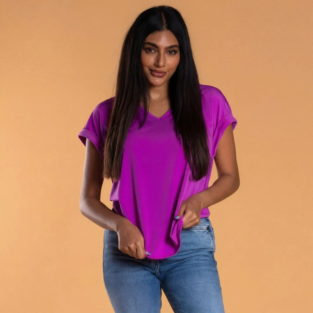 Brigitte Brianna Blouse Tee | Sexy Modest