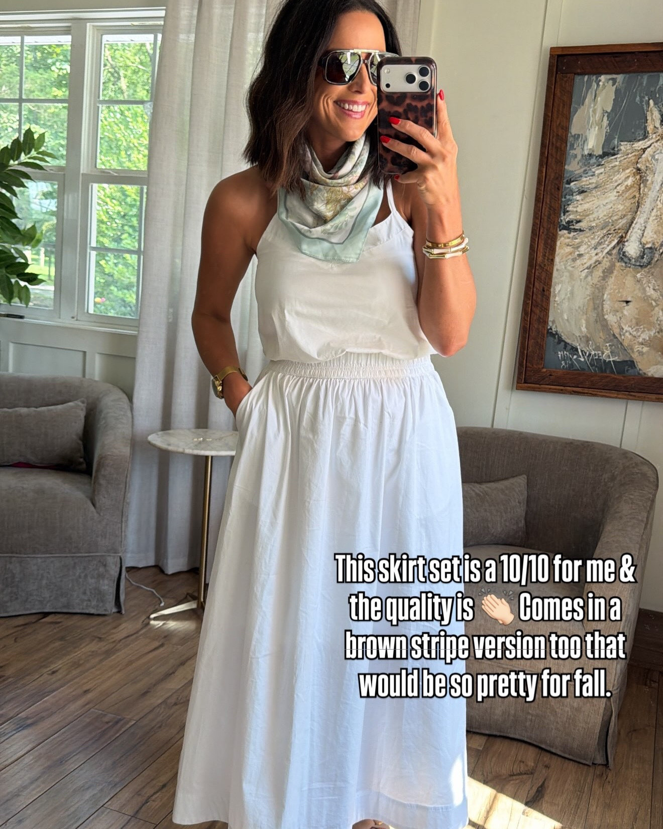 Okay but this set… 🤍 The quality is SO good!!! The little scarf makes it feel so chic. Wearing an XS!

#WalmartFashion #WalmartFinds #AffordableFashion #MatchingSet #VacationStyle #ResortWear #EverydayStyle #LTKStyle #LTKCreator #BudgetFashion