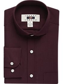 Joseph Abboud Boys Burgundy Dress Shirt | The Men's Wearhouse