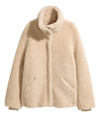H&M Pile Jacket $59.99 | H&M (US)