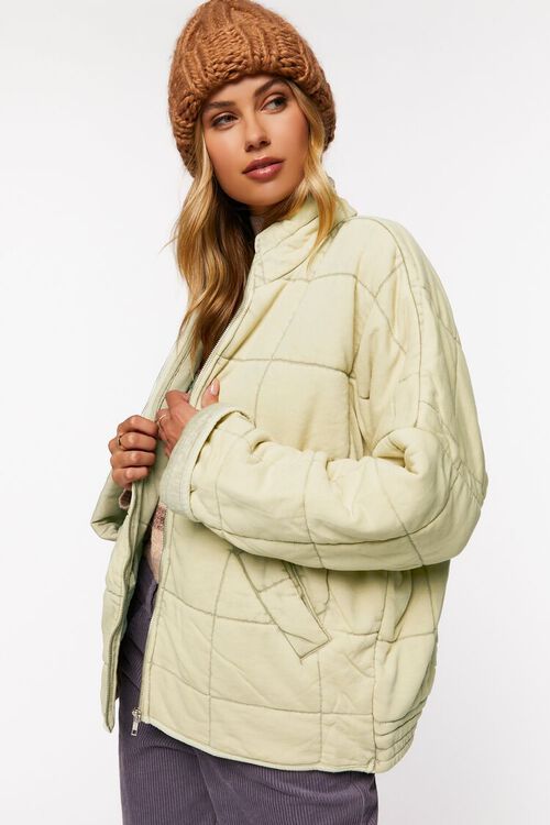 Quilted Zip-Up Jacket | Forever 21 | Forever 21 (US)