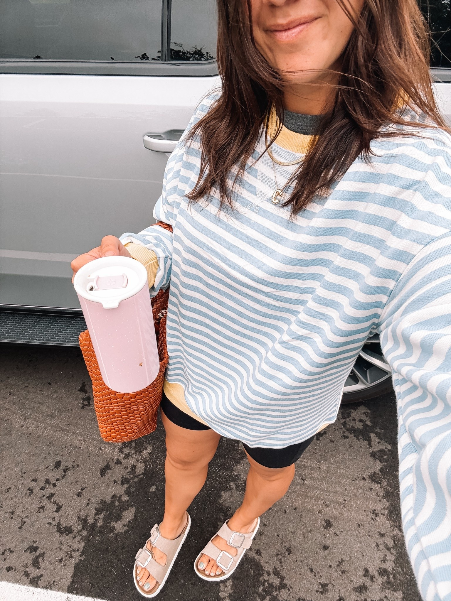 Free people look for less sweatshirt. I own in 2 colors. Wearing medium paired with my favorite biker shorts.

Casual outfit, summer fashion

#LTKFindsUnder50 #LTKShoeCrush #LTKStyleTip