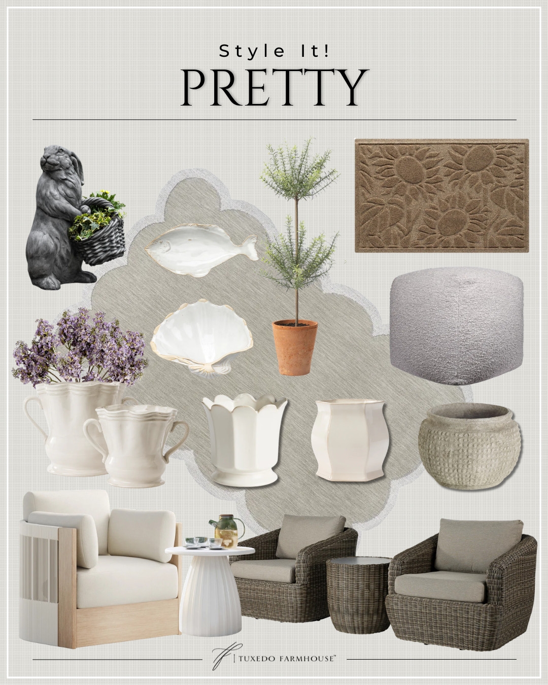 Style it pretty 🤍✨

Layering soft neutrals, sculptural pieces, and a mix of textures is the easiest way to create that effortless, collected look. I love combining ceramics, greenery, and woven accents for a space that feels warm, relaxed, and beautifully styled 🌿

These are the pieces I reach for when I want to refresh a space without overthinking it—simple, timeless, and so good together.

Everything is linked—tap to shop your favorites & style your space 🤎 #LTKhome #LTKfinds #styledspaces 

 #LTKSeasonal #LTKHome #LTKSaleAlert