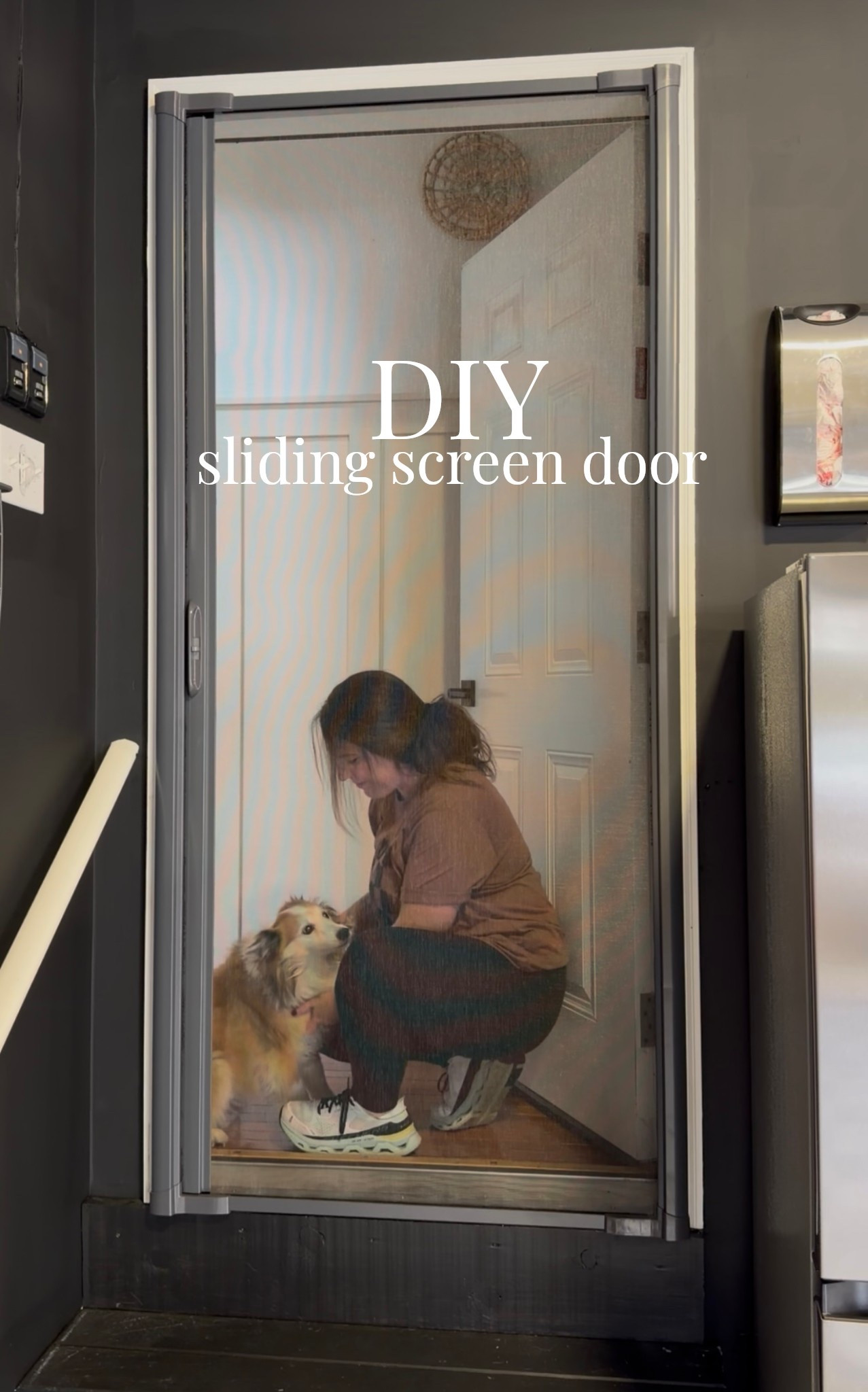 My diy sliding door was super easy to install. Can go on front doors and back doors too ! Also comes in multiple colors 😀

#LTKmomlife #LTKHome #LTKOver40