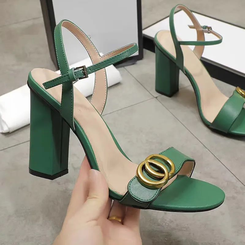 famous designer heels sandals luxury slides for women Leather Party platform wedges flats sandal | DHGate