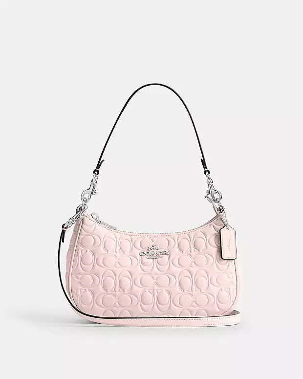Teri Shoulder Bag In Signature Leather | Coach Outlet US