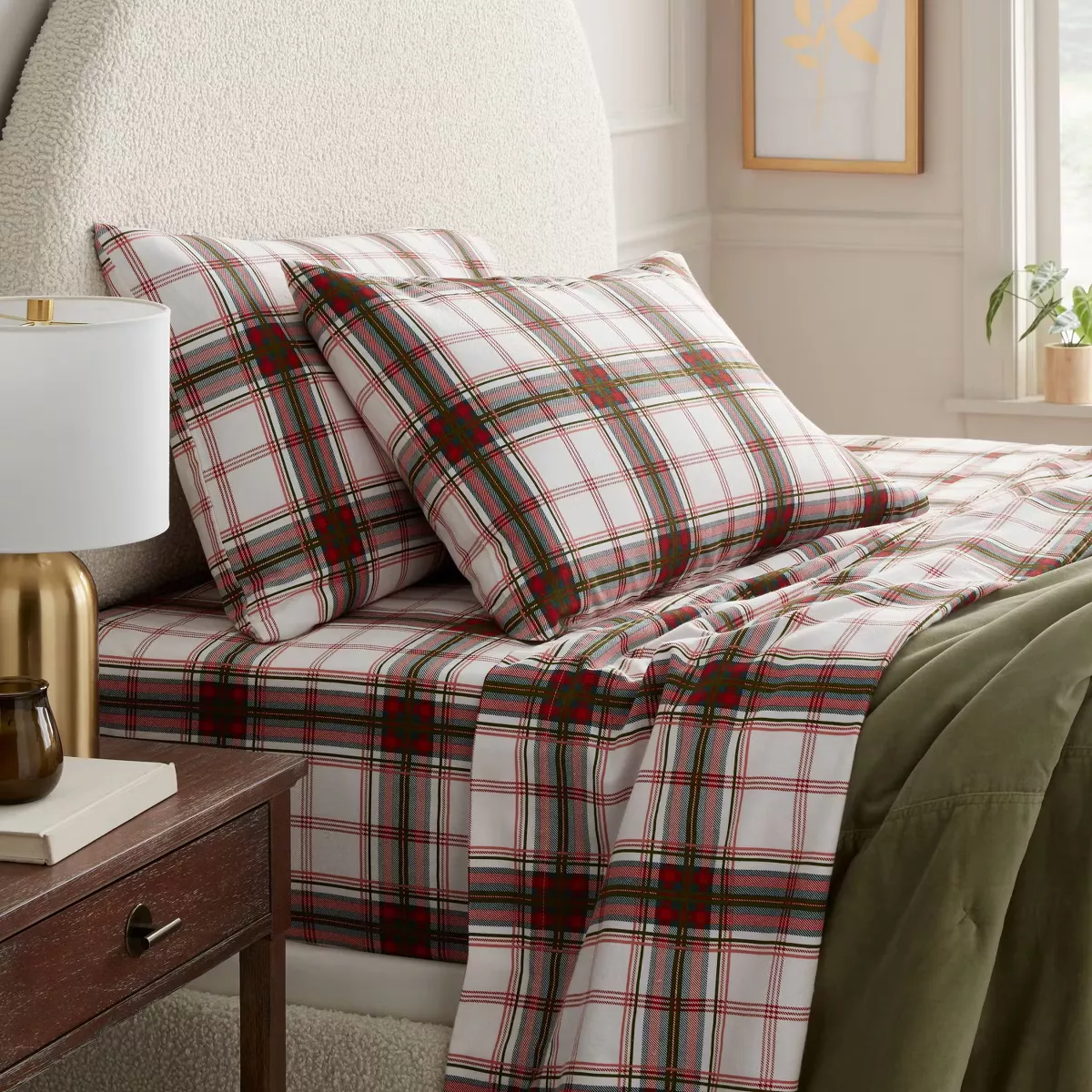 Target threshold flannel sheets cheap queen