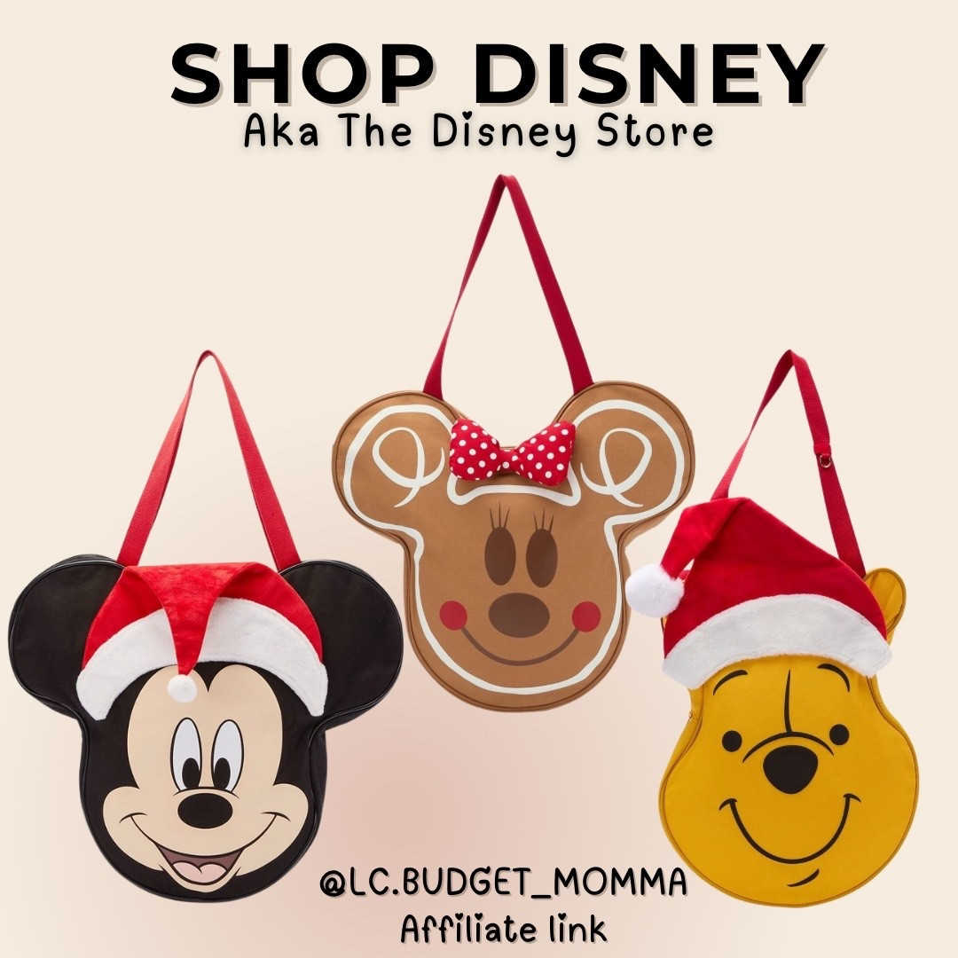 Disney Big Face Bags! Christmas Edition 

#disney #mickey #mickeymouse #christmas #xmas #minniemouse #winniethepooh #santa #santahat #bag #purse #disneymerch #disneyootd

#LTKHoliday #LTKGiftGuide #LTKSeasonal