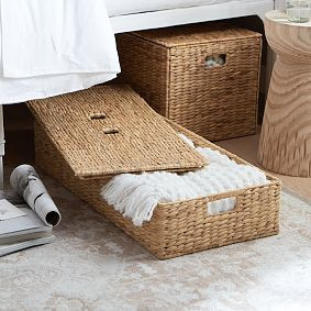 Hudson Woven Underbed Storage | Pottery Barn Teen