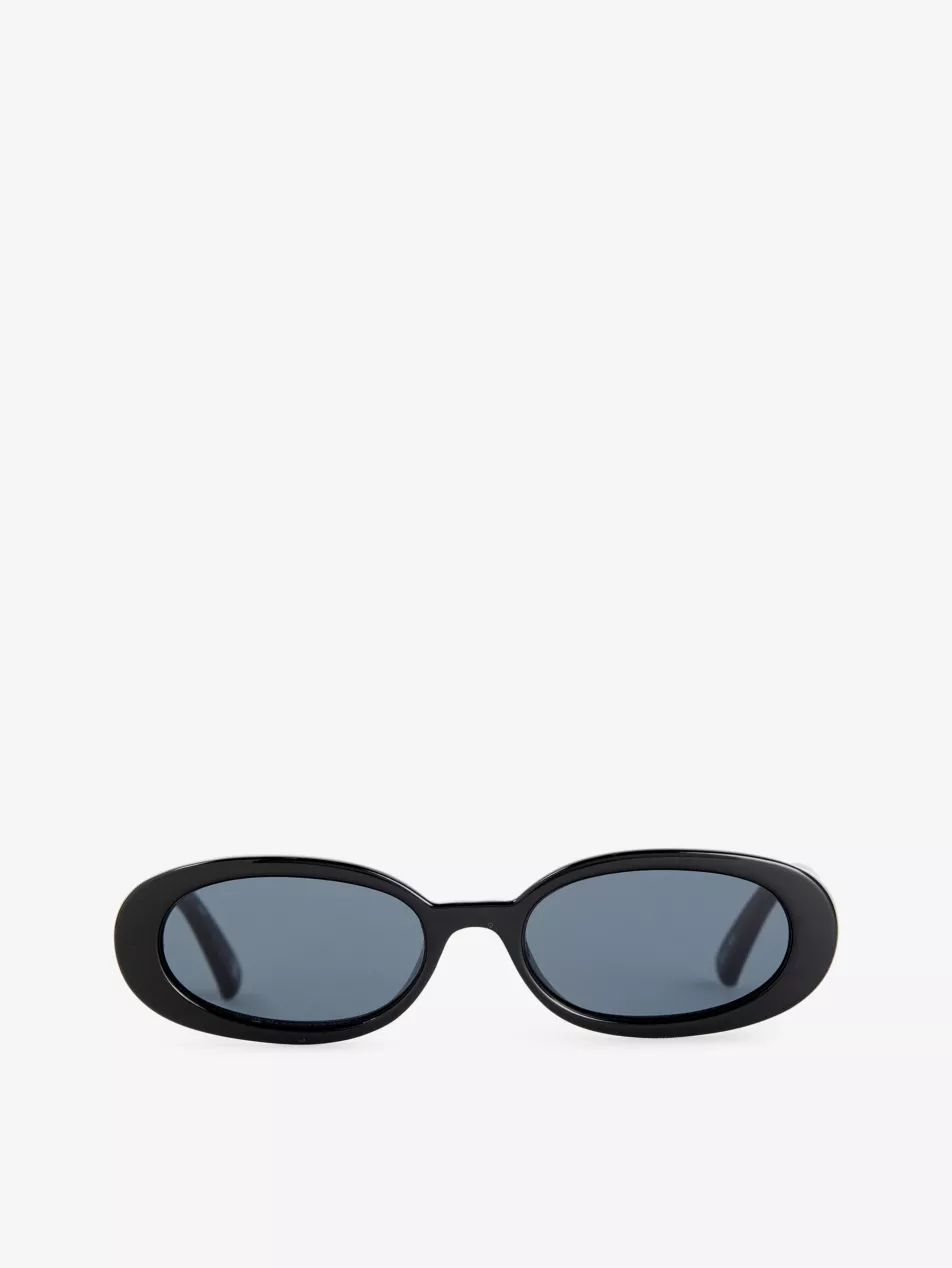 Outta Love oval-frame plastic sunglasses | Selfridges