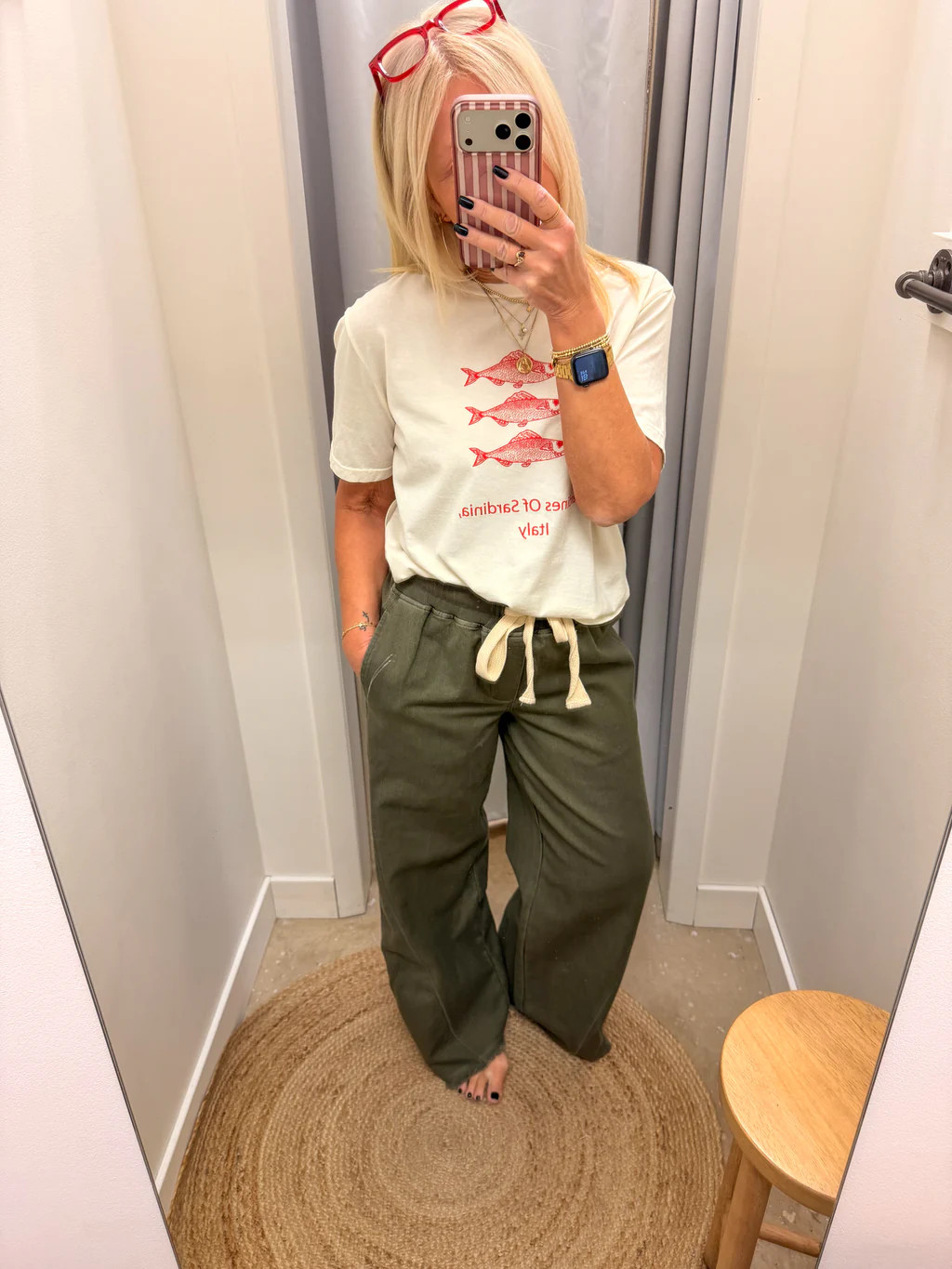 Ryan Wide Leg Pants // Olive | Ama La Vita