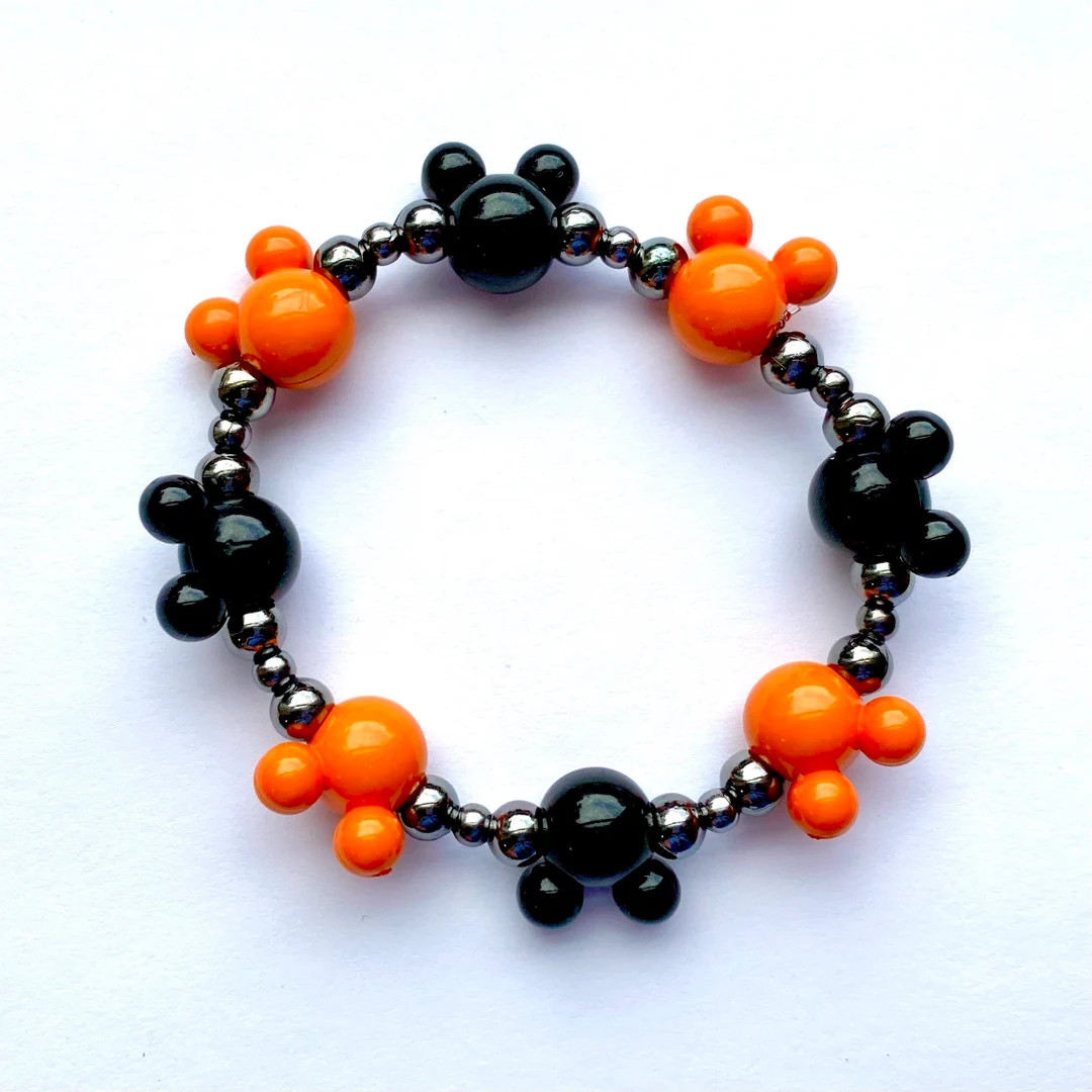 Mickey Halloween Bracelet**AVAILABLE NOW | Etsy (US)