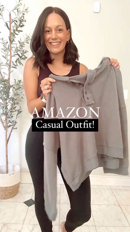 Amazon casual outfit idea! Pullover runs true to size or size up for oversized fit (I’m wearing a medium), lululemon lookalike leggings run true to size, adidas sneakers run true to size

Fall outfit, athleisure, weekend outfit



#LTKstyletip #LTKfitness #LTKfindsunder50
