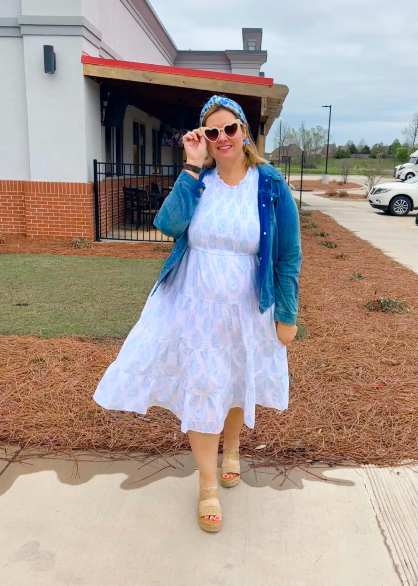 Society Social does it again with another pretty dress from her Crown & Ivy collection. This dress runs big - I am wearing a 16 but could have taken a 14 

#LTKplussize #LTKSeasonal #LTKstyletip