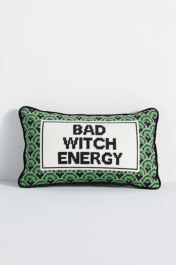 Holiday Petite Needlepoint Pillow | Anthropologie (US)