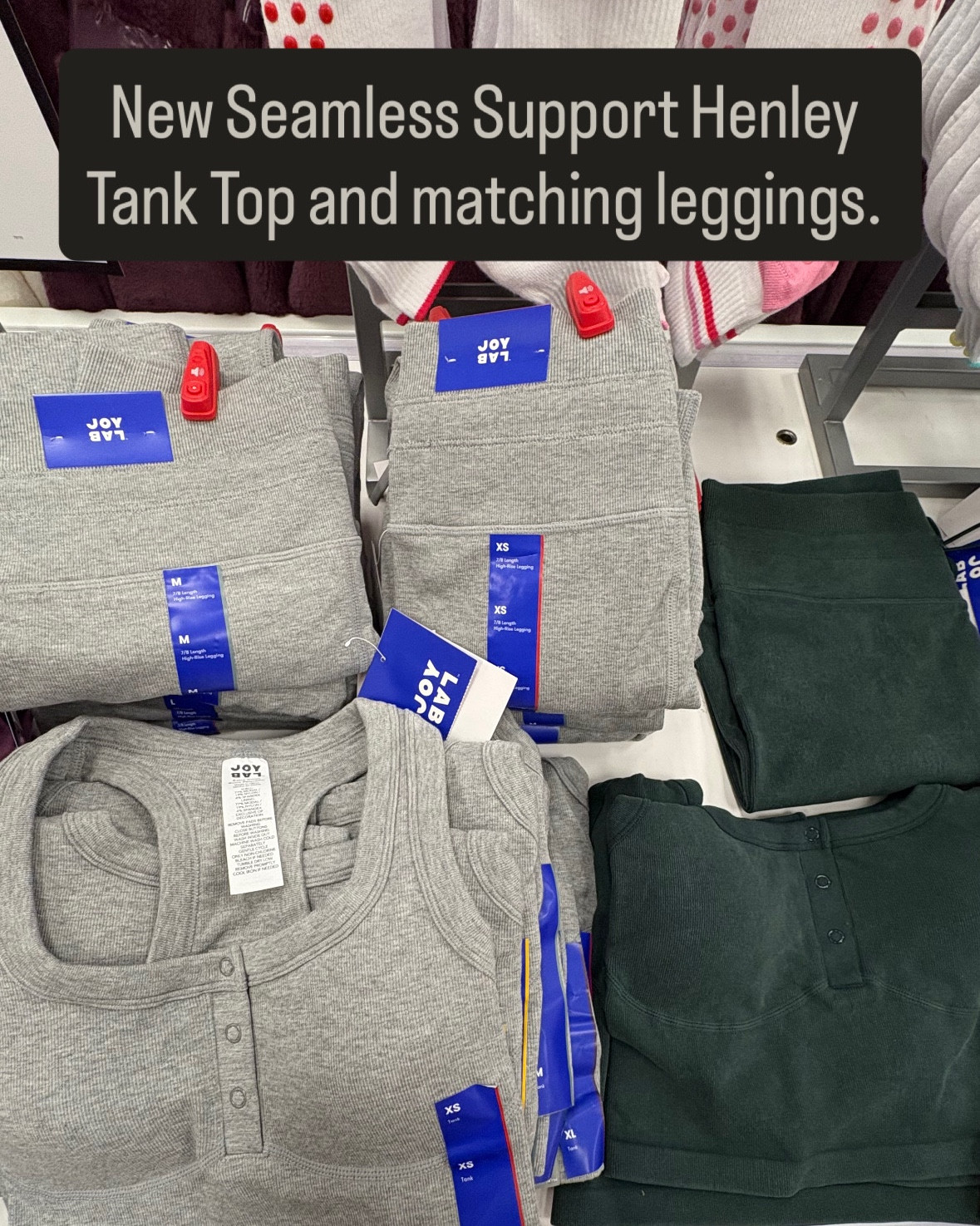 These are so nice! I love the padded support and that it’s a henley tank.  Great quality.

Joy lab Henley support tank and matching leggings

#LTKHoliday #LTKGiftGuide #LTKActive