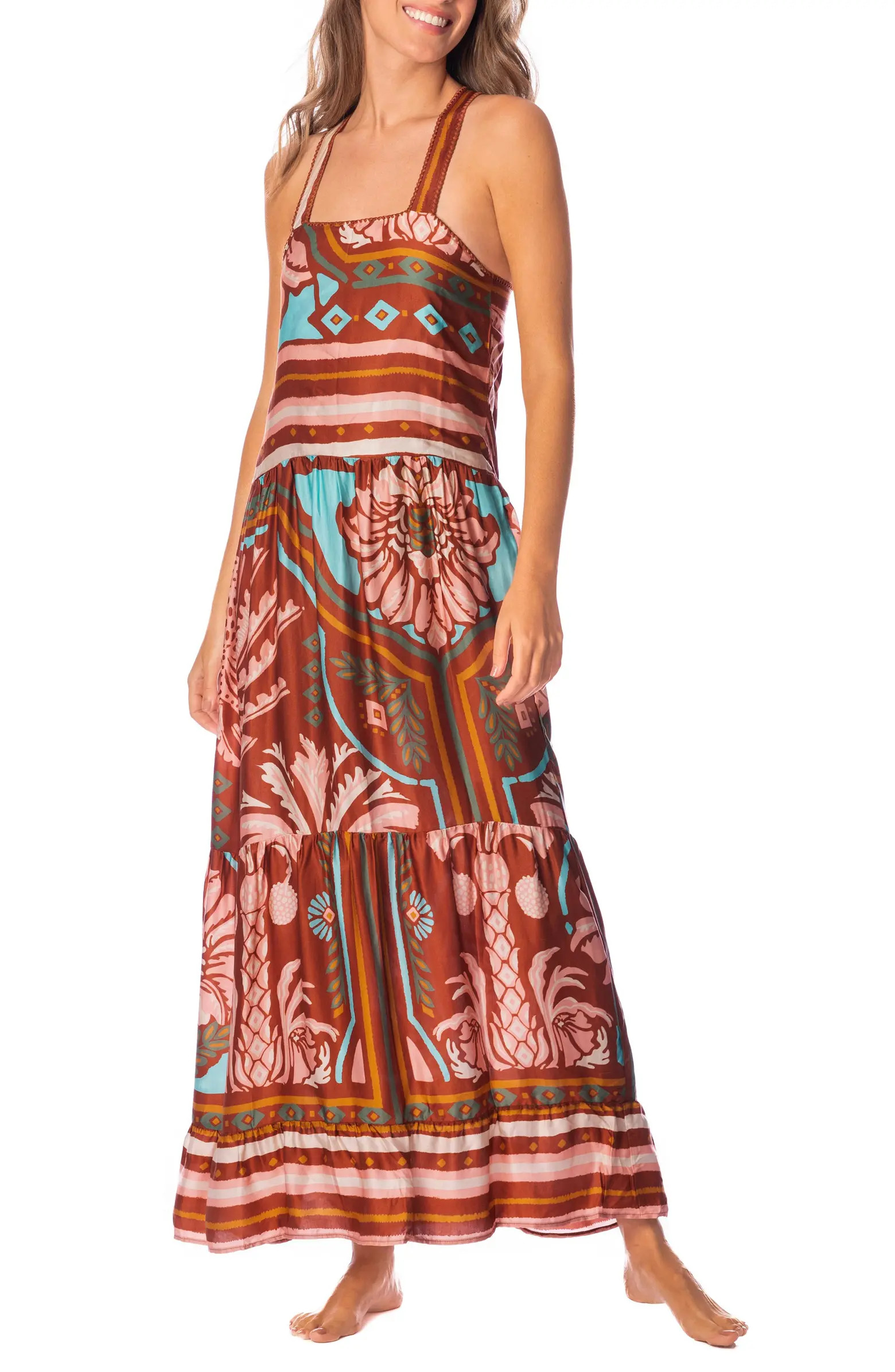Maaji Garden Engraving Adelina Cover-Up Dress | Nordstromrack | Nordstrom Rack