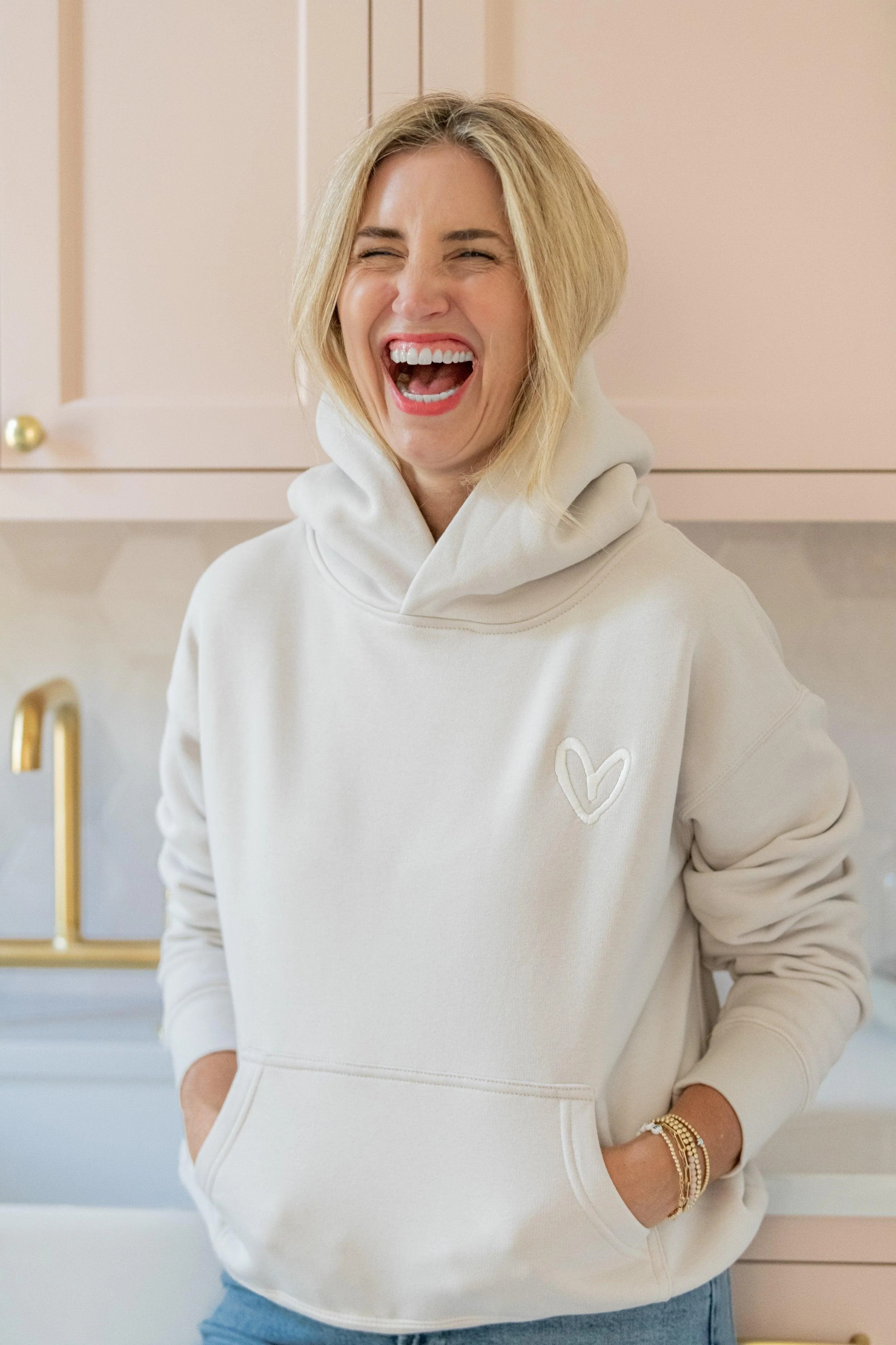 Women's Live What You Love Relaxed Hoodie | House of Shan