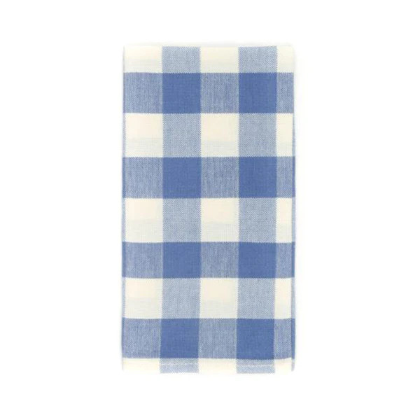 Gingham Napkin, Denim | The Avenue