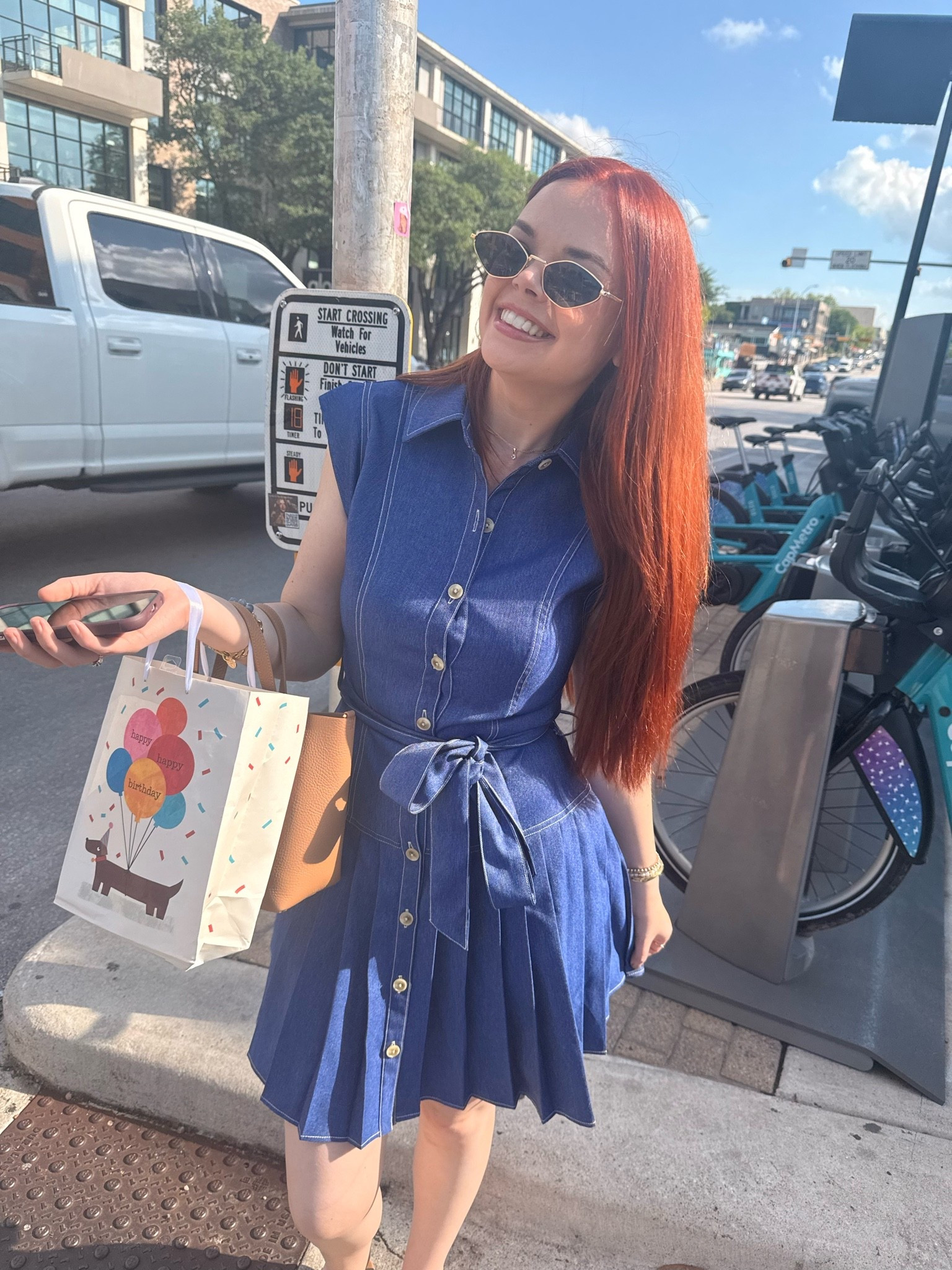 Denim dress for spring brunches 🤭💓 wearing size S!

#LTKdayinmylife #LTKootd #LTKSeasonal