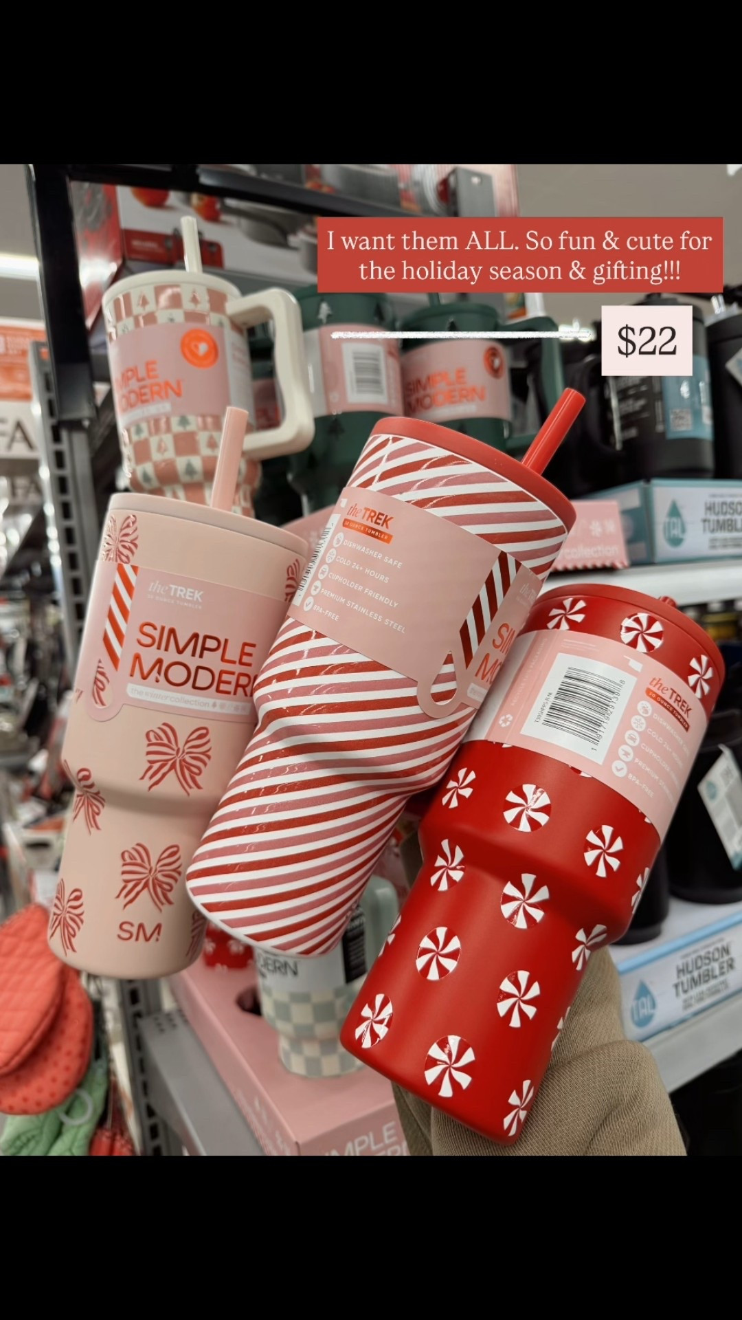Such a fun gift / cup for the holidays 🎀✨🎄 $22 & tons of prints!! I love a cup😂

Walmart finds / simple modern / Holley Gabrielle 

#LTKGiftGuide #LTKCyberWeek #LTKFindsUnder50