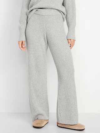 Textured Bouclé Lounge Pants | Old Navy (US)