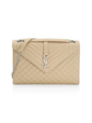 Large Envelope Monogram Matelassé Leather Shoulder Bag | Saks Fifth Avenue