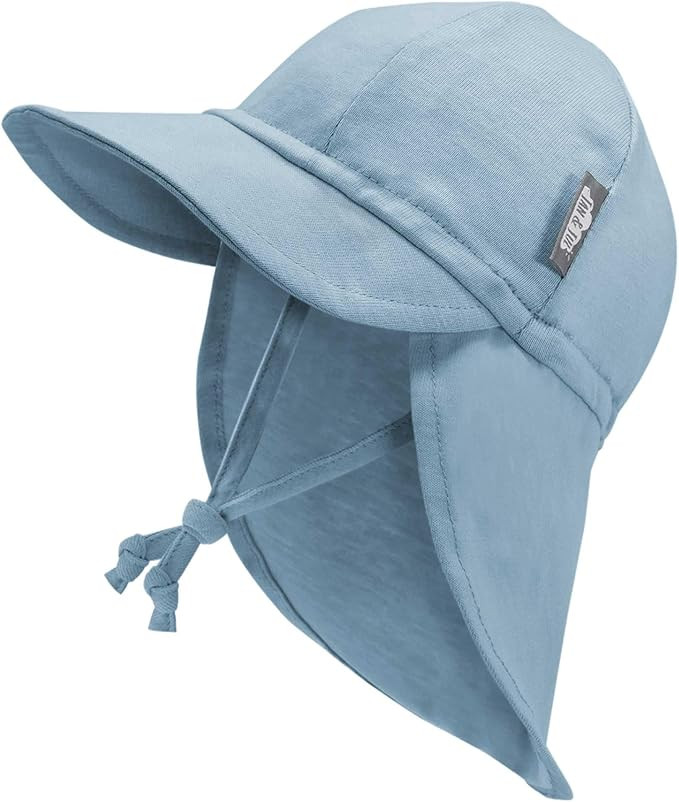 JAN & JUL Sun Soft Baby Cap | Cotton Neck Flap Hat for Littles | Amazon (US)