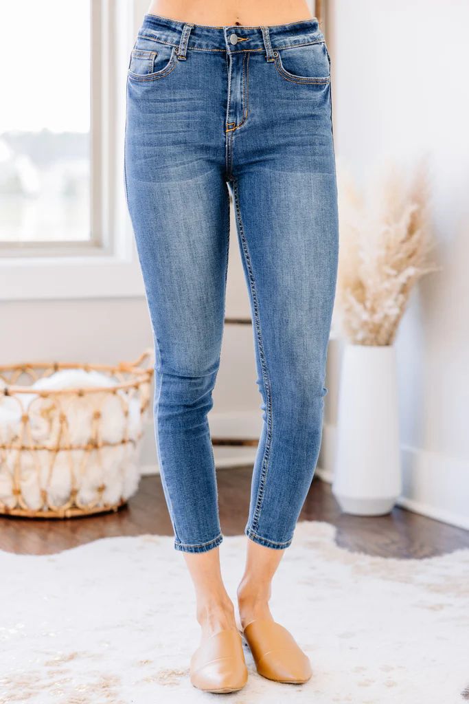 Let In The Love Dark Wash Skinny Jeans | The Mint Julep Boutique