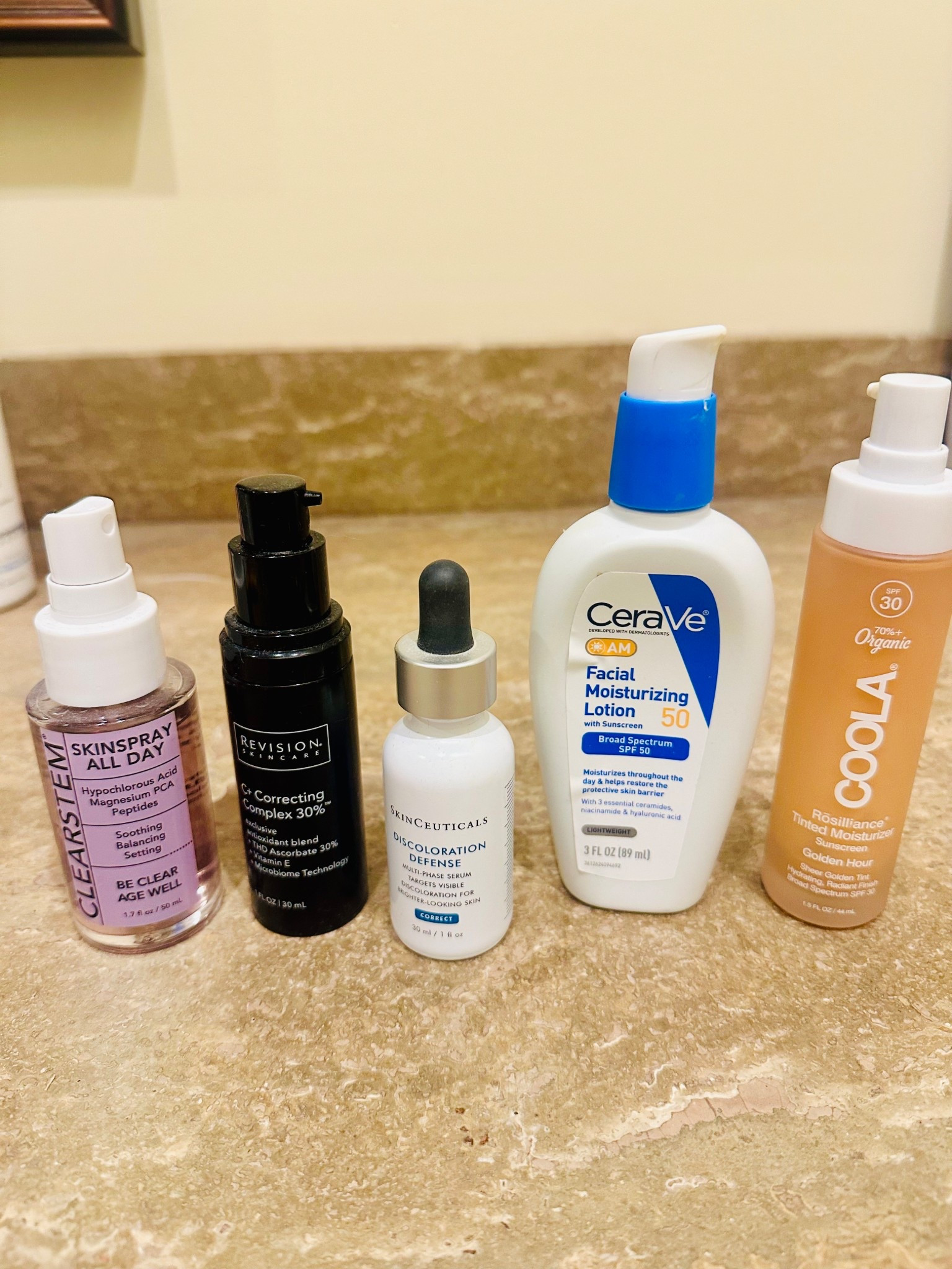 Morning routine for melasma ☀️
