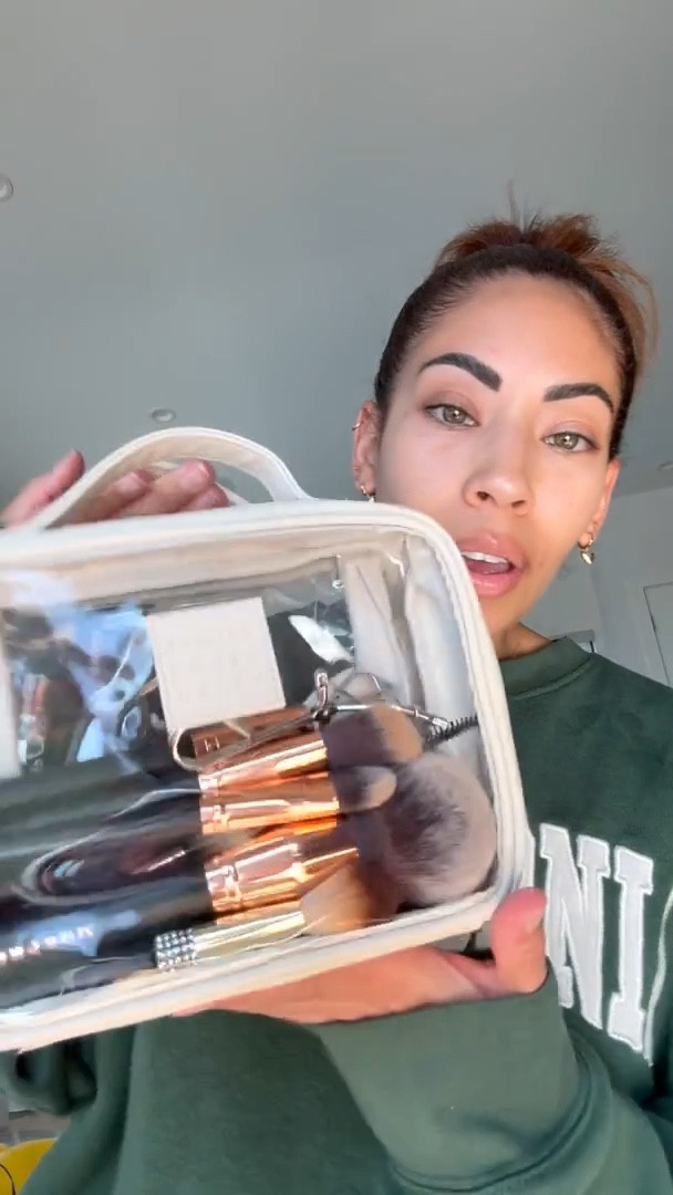 Stay organized with a clear cosmetic bag to hold all your makeup and skincare essentials ✨ 

#LTKselfcare #LTKgrwm #LTKmomlife