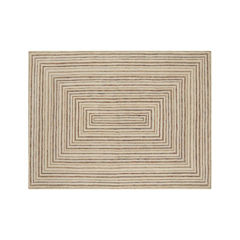 Ellwood Wool-Blend Loop Rug 9'x12' + Reviews | Crate & Barrel | Crate & Barrel