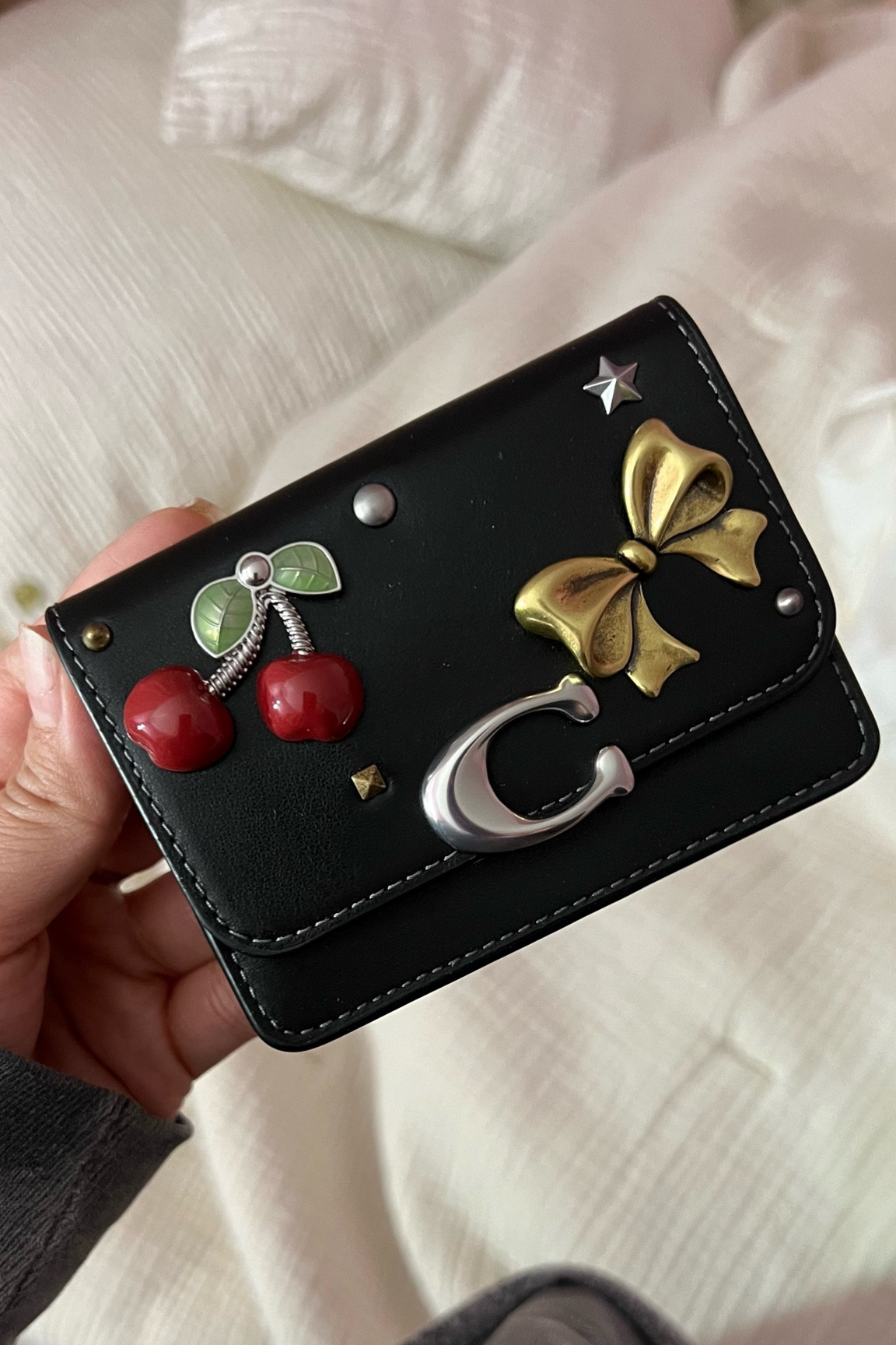 The cutest customized wallet, perfect holiday gift 🍒🤍

#LTKSeasonal #LTKGiftGuide #LTKHoliday