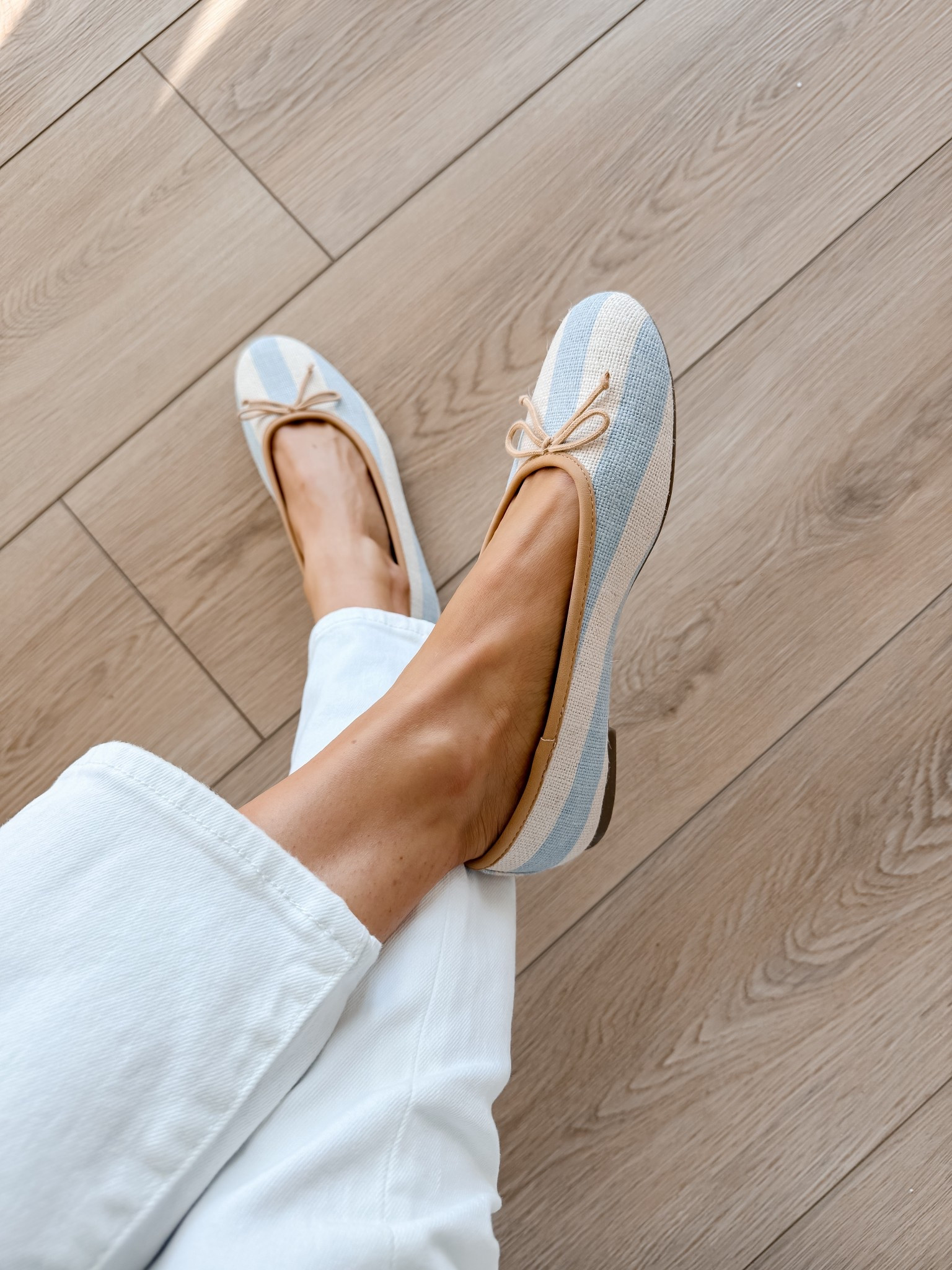 NEW Walmart Spring Flats! These are so comfy and adorable for spring! Wearing my true size  

#LTKootd #LTKgrwm #LTKdayinmylife