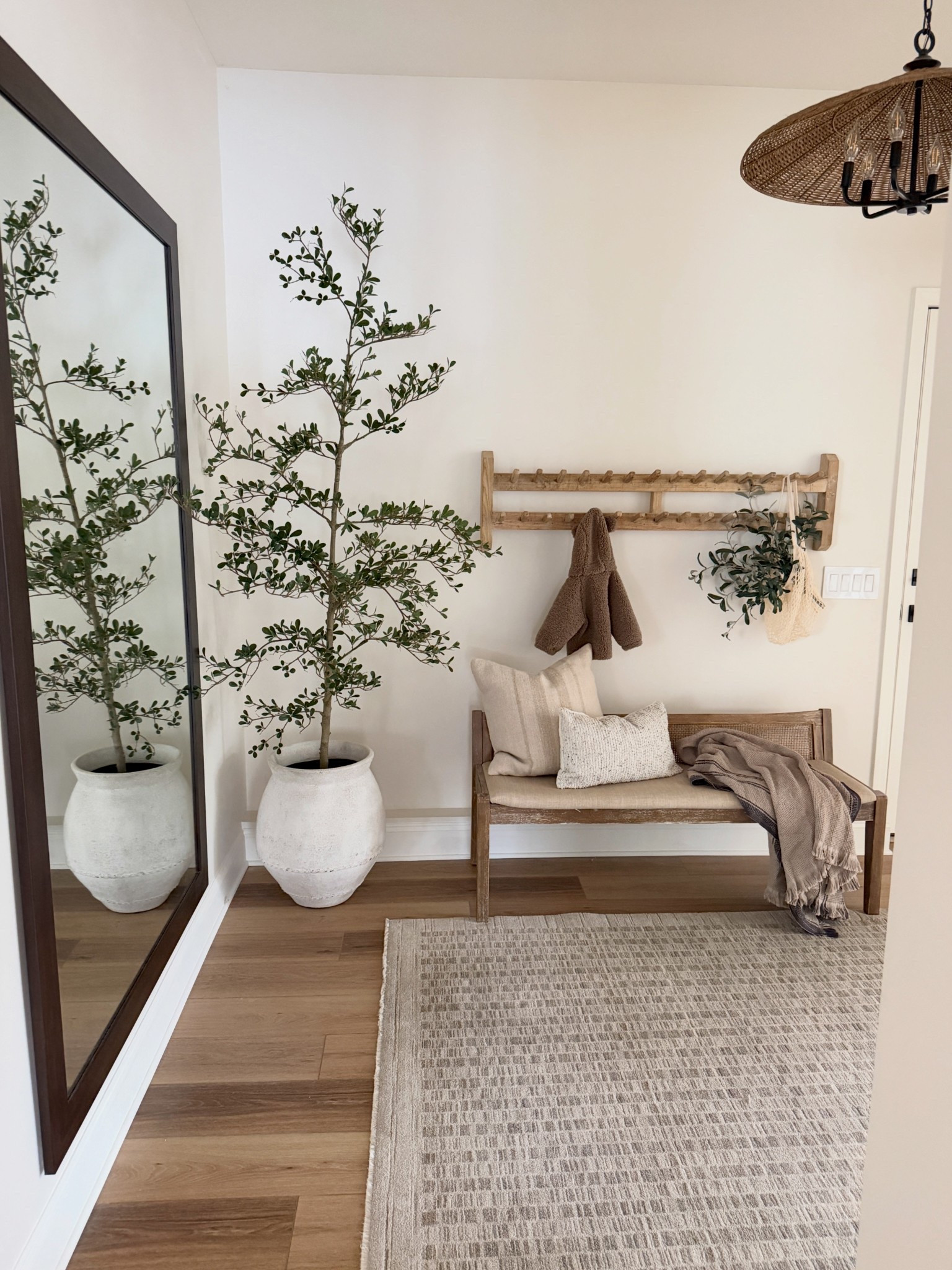 Organic & neutral style mudroom 

#LTKSpringSale 

#LTKHome #LTKU