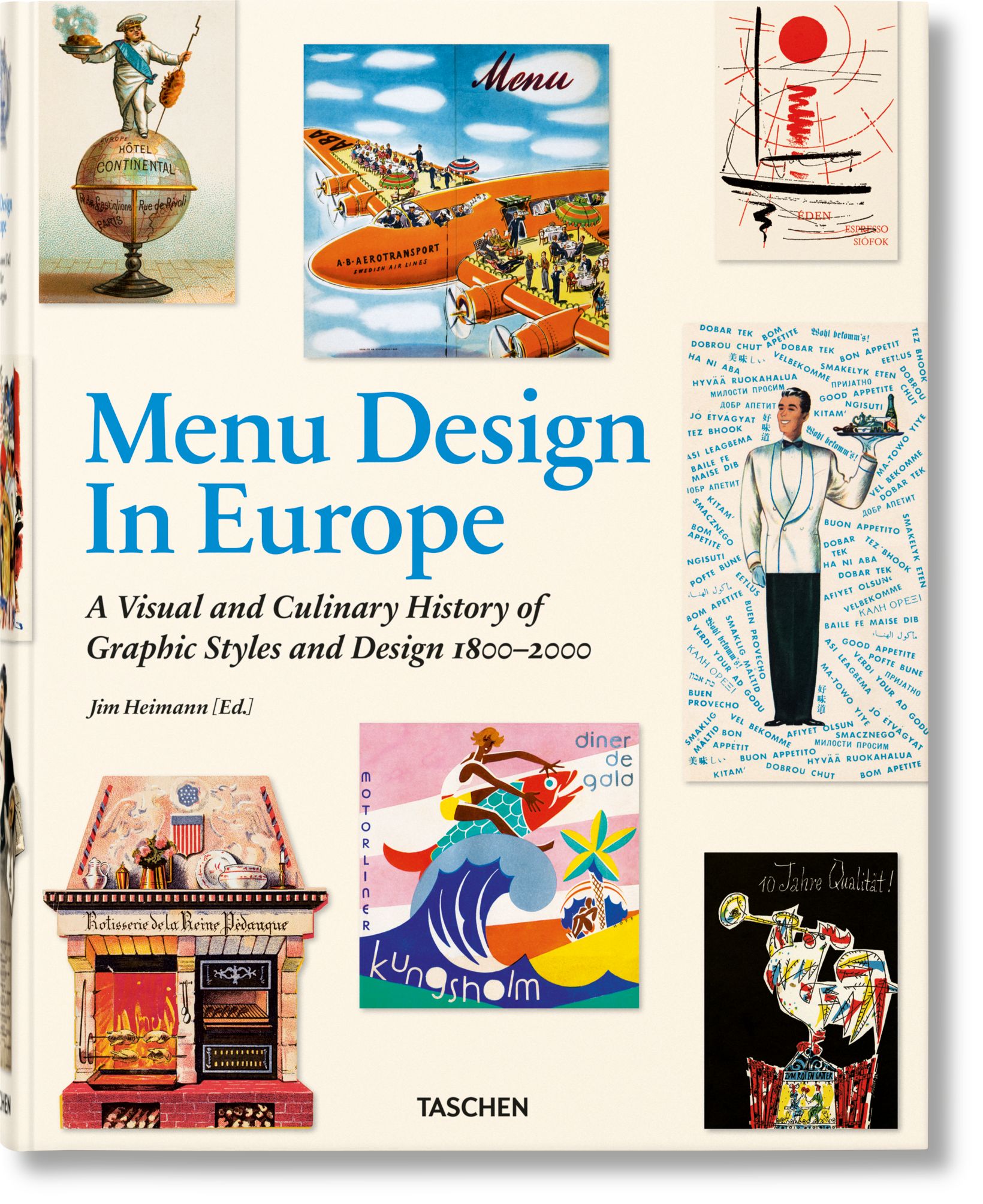 TASCHEN Books: Menu Design in Europe | TASCHEN