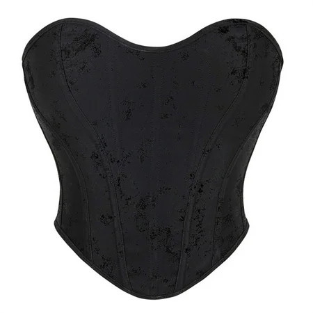 DJskiyers Sexy Bustier Tops for Women Vintage Bustier Corset Top Strapless Boned Cropped Tops for Going Out Fashion Concert Tops | Walmart (US)