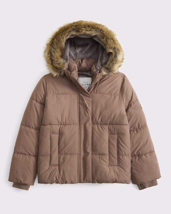 girls a&f ultra puffer | girls coats & jackets | Abercrombie.com | Abercrombie & Fitch (US)