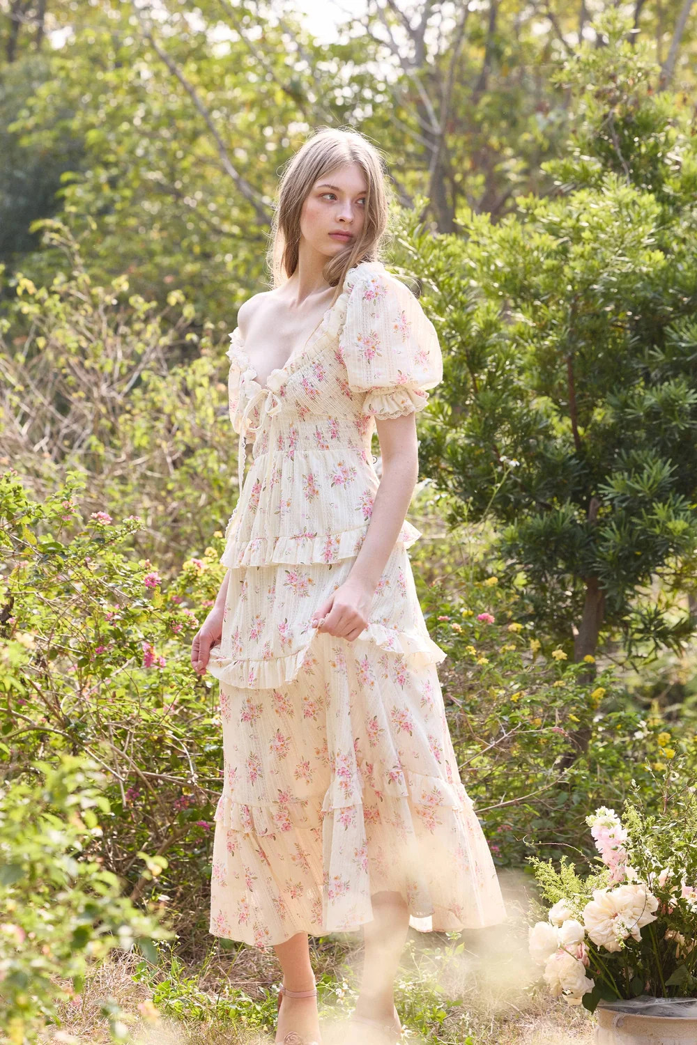 If fall had a dress code… this would be it 🤎 These American Heiress cottagecore dresses are all about easy, breathable fits with the most delicate prints that instantly elevate your look. Style them with boots and a cardigan for that cozy, put-together vibe that looks straight out of Pinterest 🍁✨ #falloutfitideas #cottagecoreaesthetic #femininefashion #ltkstyle #outfitinspo #autumnvibes #cozystyle #fallwardrobe 

 #LTKSeasonal #LTKU #LTKSaleAlert