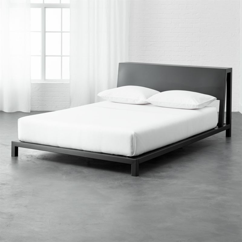 Alpine Gunmetal Full Bed | CB2 | CB2