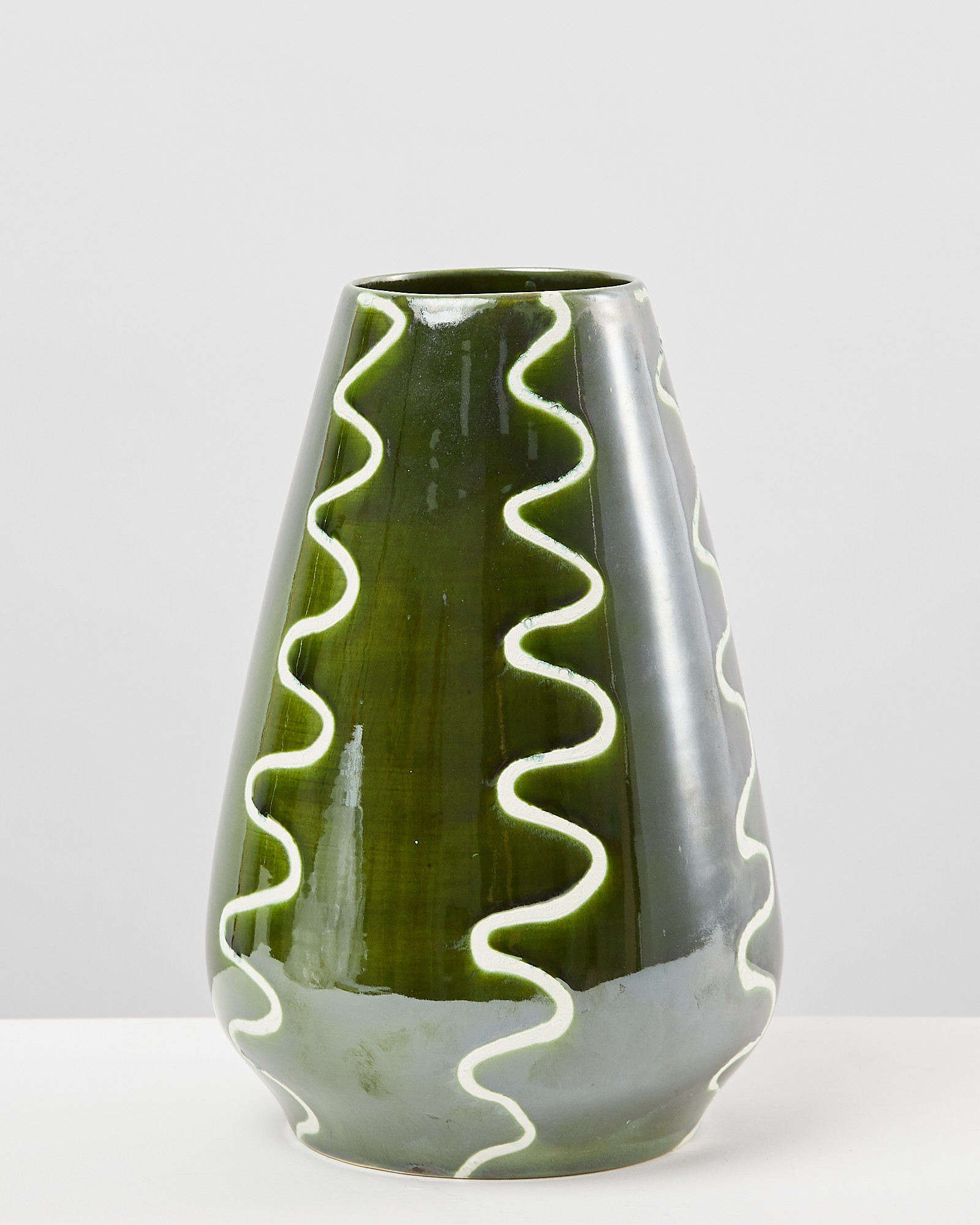 Mele Green Ceramic Vase | Oliver Bonas | Oliver Bonas (Global)