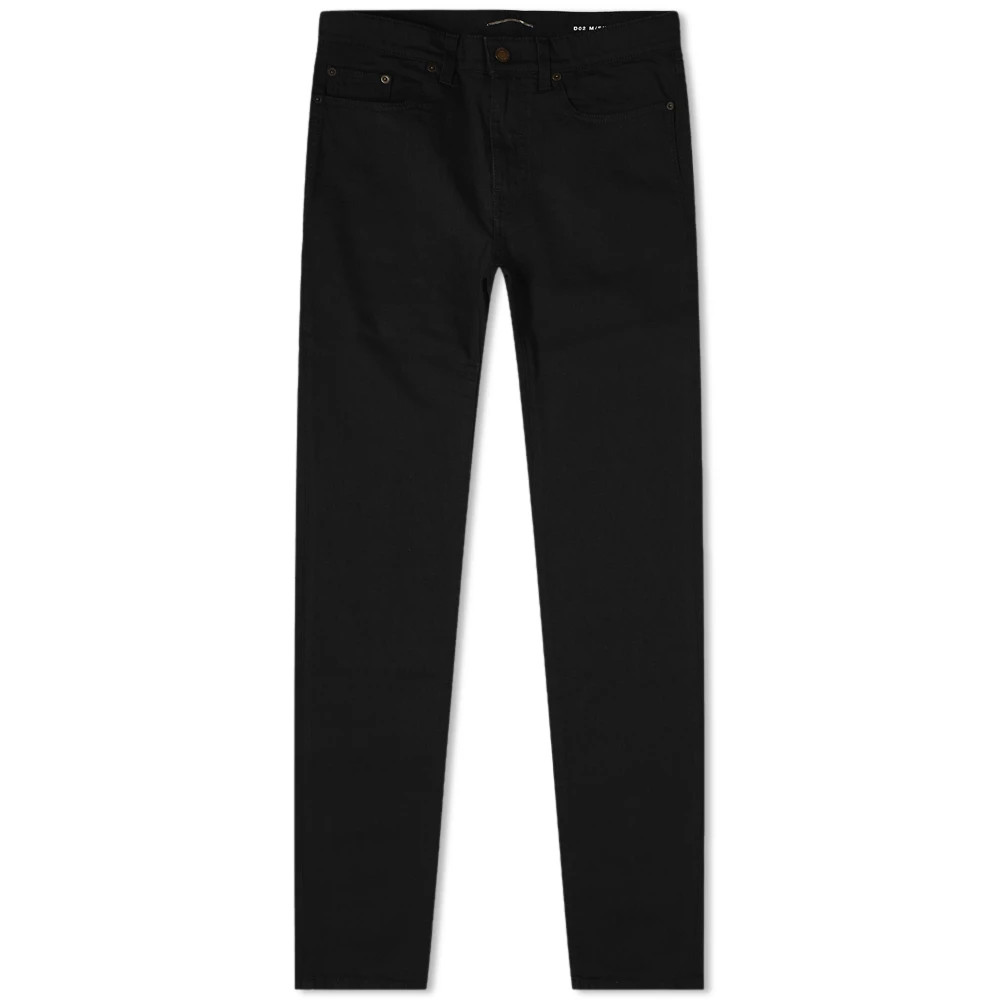 Saint Laurent Men's Skinny Jean in Worn Black, Size Small | END. Clothing | END. Clothing