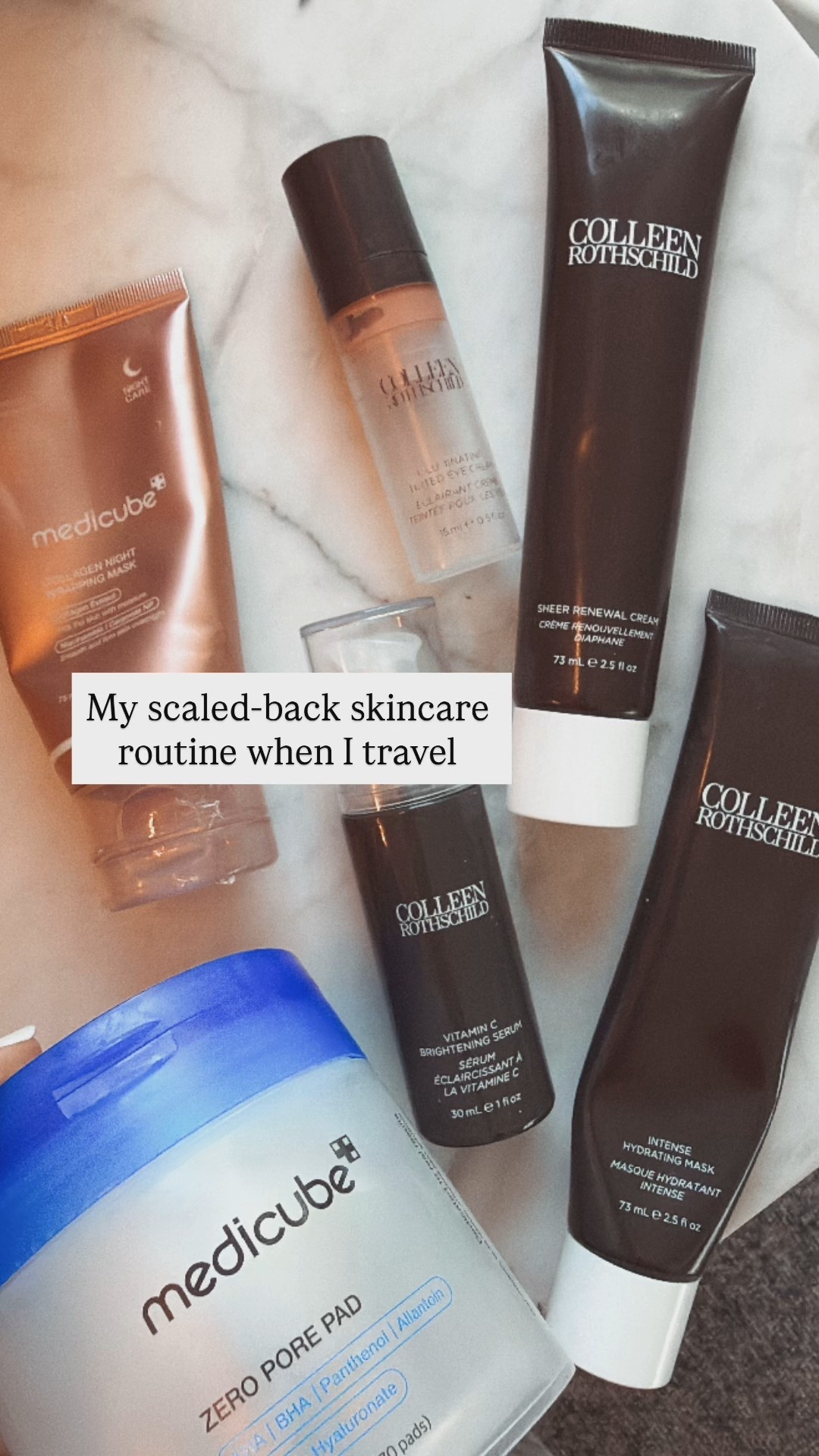 My scaled back skincare routine when I travel…just the essentials  

#LTKBeauty #LTKOver40 #LTKTravel