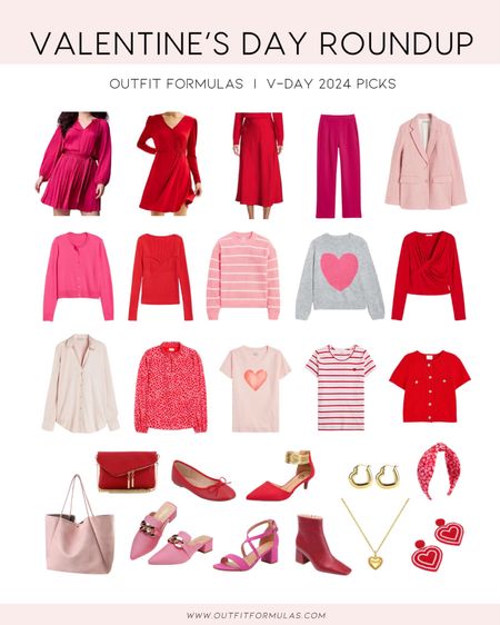 Valentine’s Day Roundup! 💕 We’ve linked all of the red pieces in this post and all of the pink pieces in another post. 

#LTKSeasonal #LTKmidsize #LTKover40