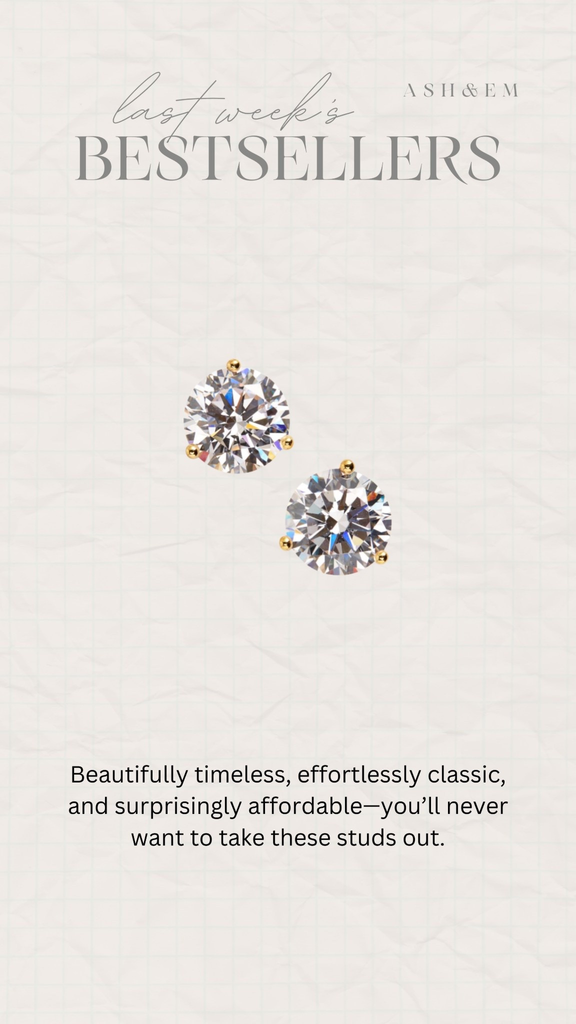 Last weeks bestseller! 

Jewelry, women’s earrings, diamond earrings 

#LTKootd