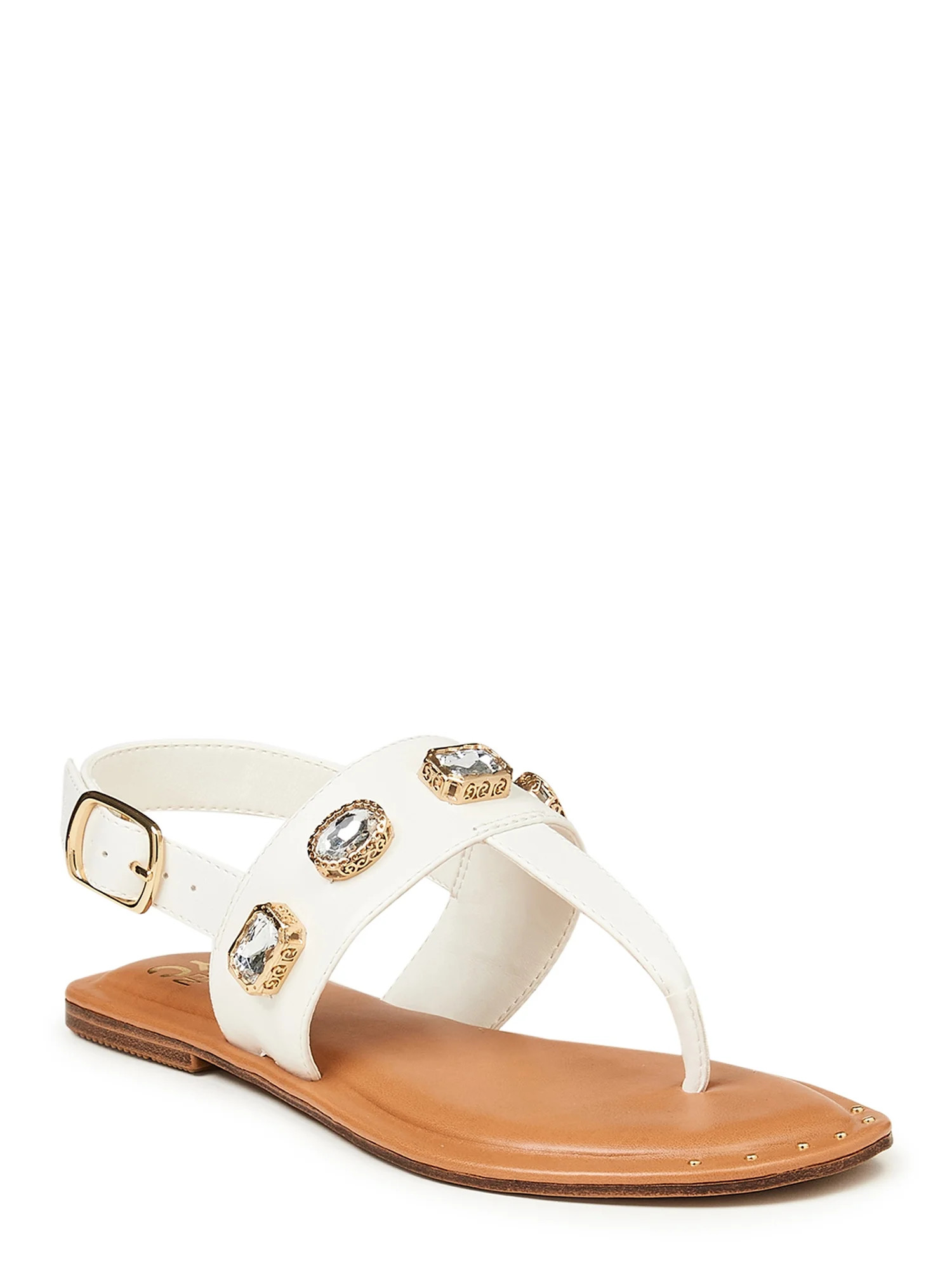 Madden NYC Women's Jeweled Thong Sandals | Walmart (US)