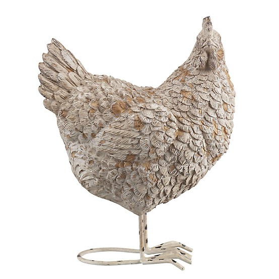 New!Red Shed  14 in. Resin Chicken Statue | Tractor Supply